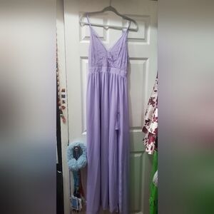 Lavender Lace Dress